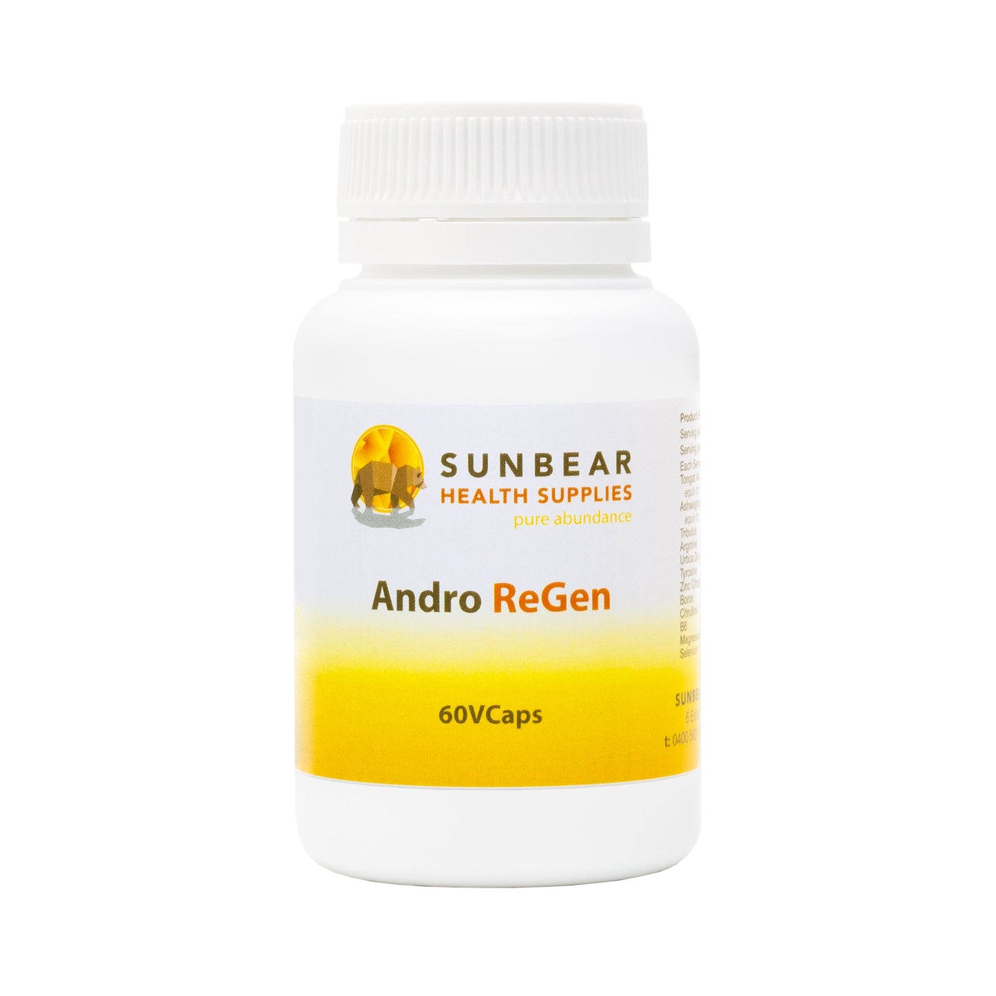 Sunbear Health Supplies - Andro ReGen
