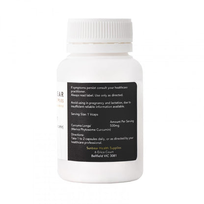 Sunbear Health Supplies - Curcumin 500mg - 60 caps