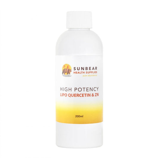 Sunbear Health Supplies - High Potency Liposomal Quercetin & Zinc - 200ml
