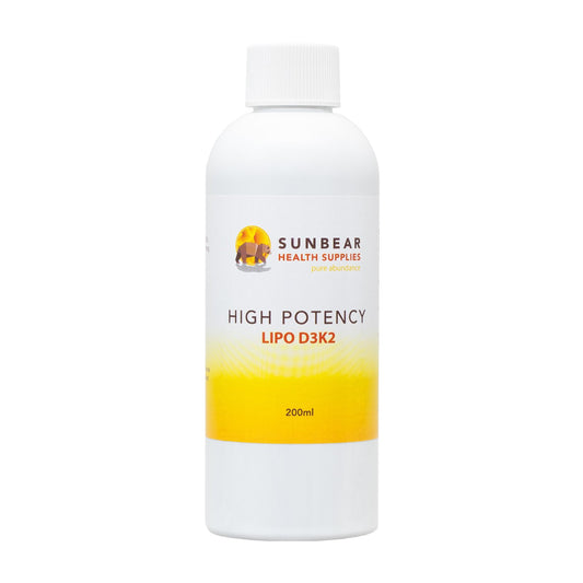 Liposomal D3/K2 200ml - Sunbear Health