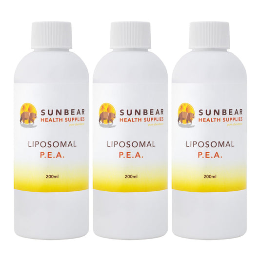 Liposomal PEA (Palmitoylethanolamide) x 3 - Sunbear Health Supplies - 200ml