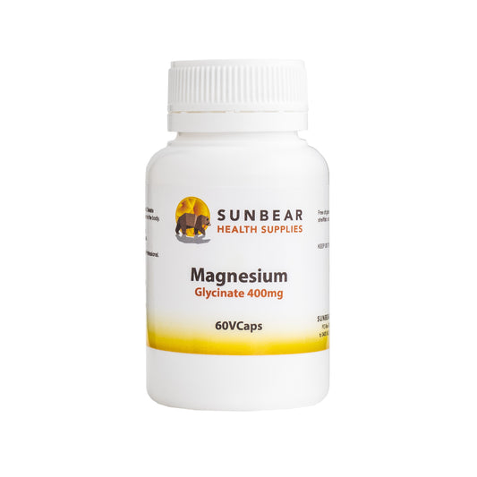 Magnesium Glycinate - 60VCaps - Sunbear Health