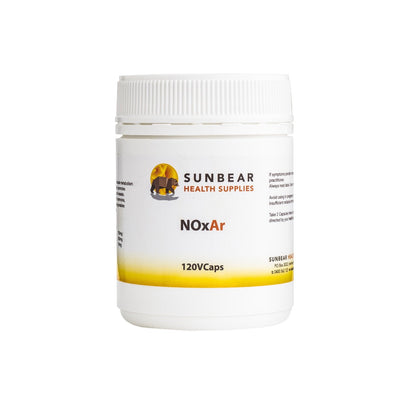 Sunbear Health Supplies - NOxAr - L-Arginine & L-Citrulline Plus - 120caps