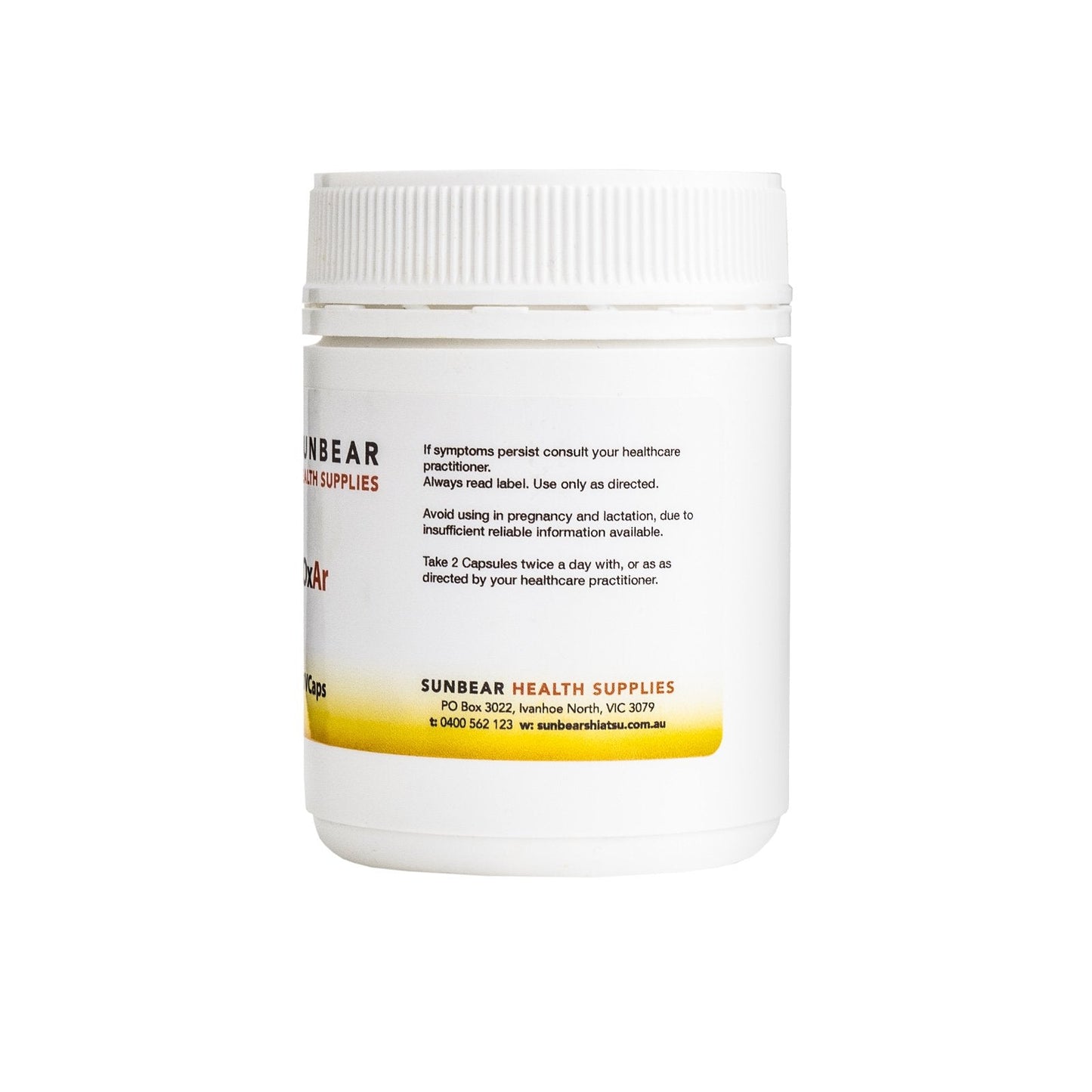 Sunbear Health Supplies - NOxAr - L-Arginine & L-Citrulline Plus - 120caps