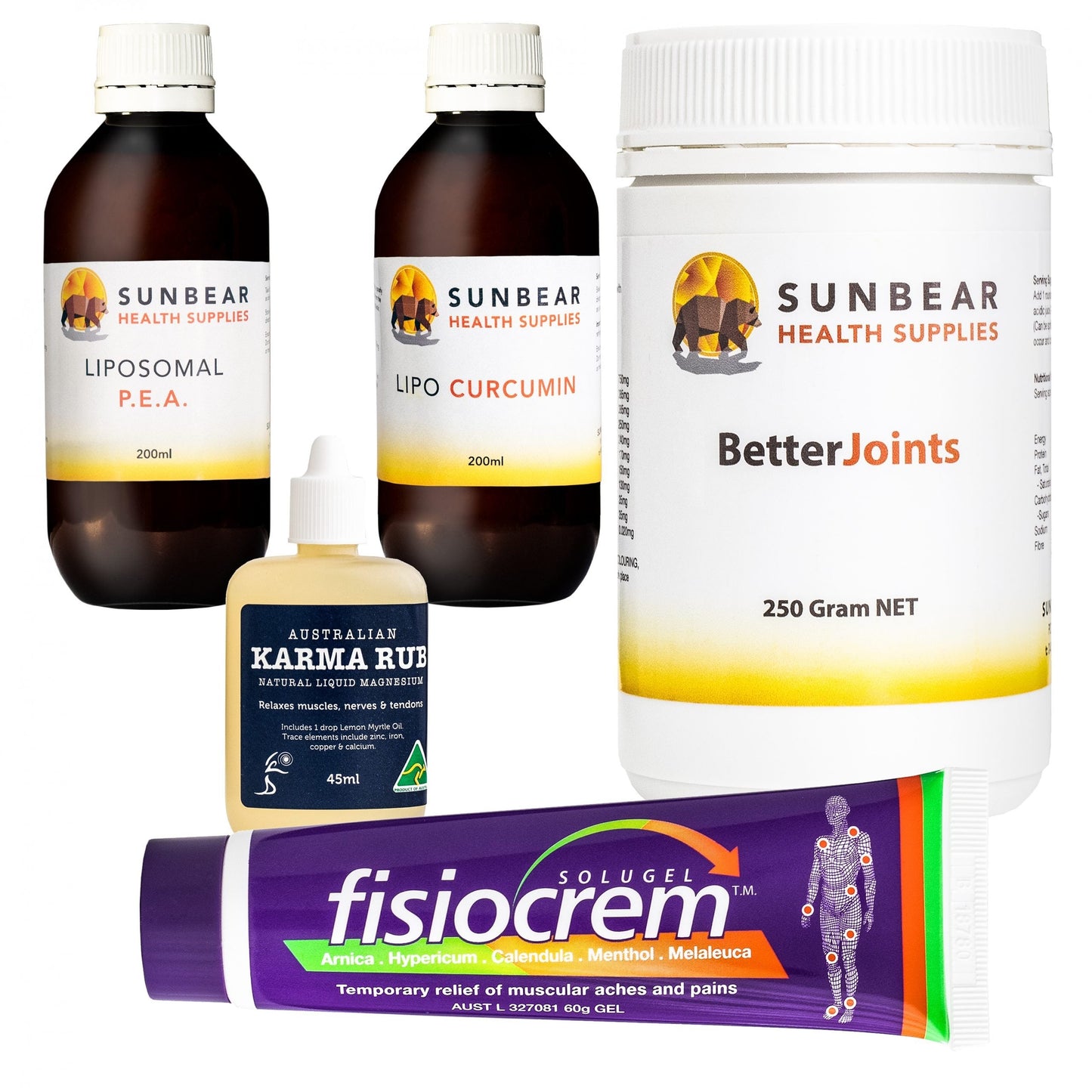 Sunbear Health Supplies - Pain Relief Package