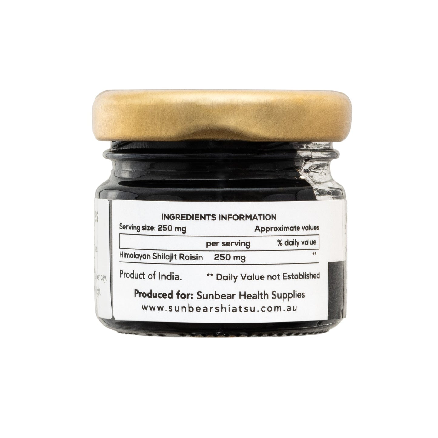 Sunbear Health Premium Shilajit - 120g & Shilajit Resin 20g
