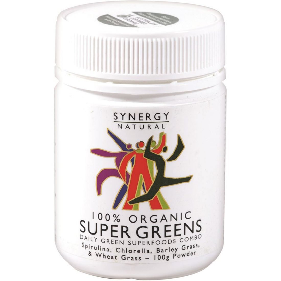 Synergy Natural Organic Super Greens Powder 100g