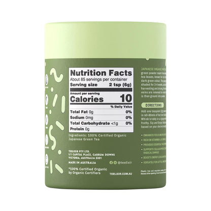 Teelixir Ceremonial Grade Matcha 100g