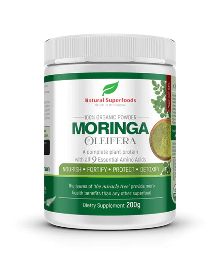 Natural Superfoods Organic Moringa 200g