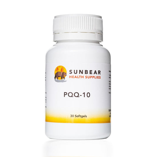 Sunbear Health Supplies - PQQ  - PQQ10  and CoQ10 - 30 Softgels - Sunbear Health Supplies